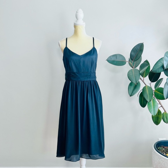 Garnet Hill Dresses & Skirts - Garnet Hill silk cocktail dress